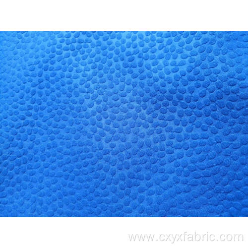 polyester dot emboss fabric for bedsheet